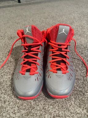 Men's Jordan Super.Fly "Stealth" Basketball Shoes - Size 8.5